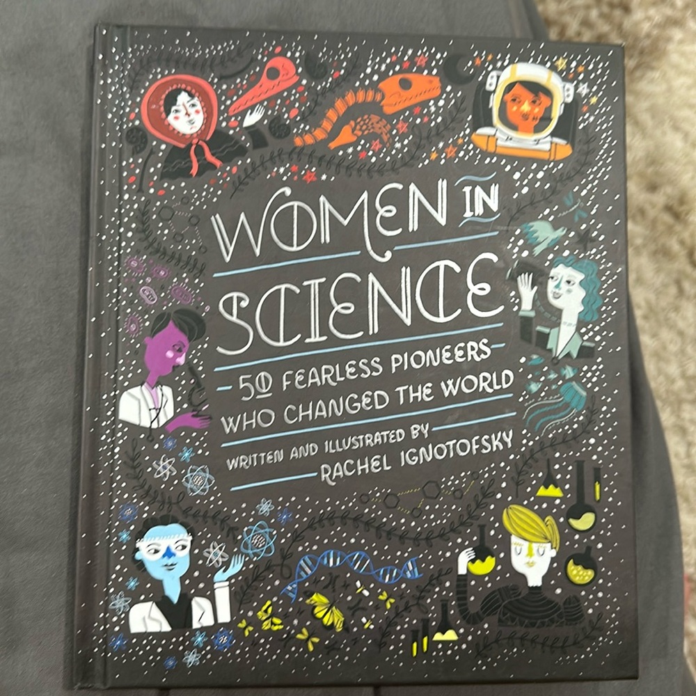 Book called “Women in Science”